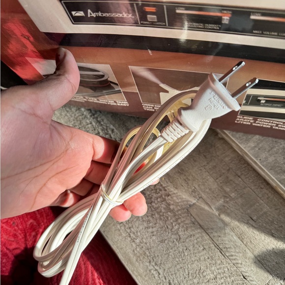 Vintage Ambassador/Sunbeam Ultrasonic Humidifier Model 69006 Made In Japan NEW - Picture 4 of 12